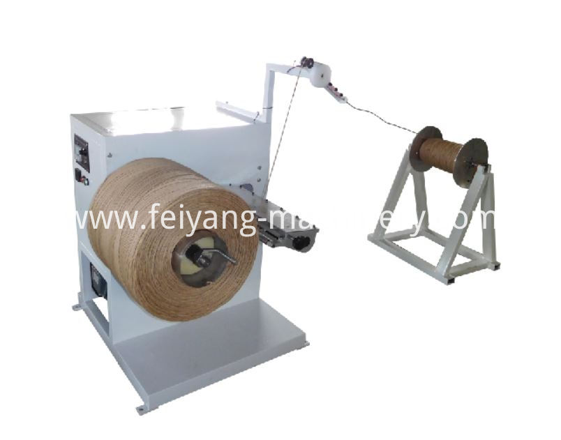 Twisted Paper Rope Rewinding Machine Twisted Paper Rope Rewinding Machine